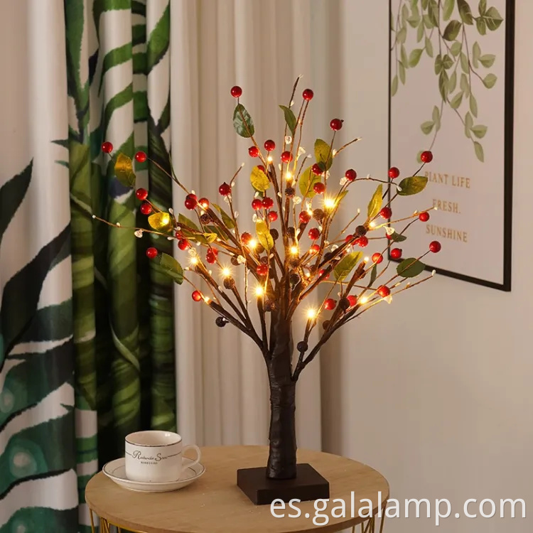 Decoración de árboles de Navidad iluminado por LED festivo para el hogar